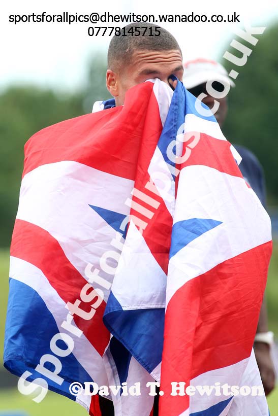 Mens 800 metres, British Championships, Birmingham. Photo: David T. Hewitson/Sports for All Pics